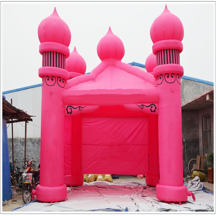 定兴粉色帐篷